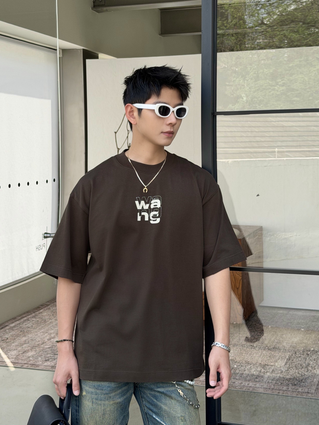26春夏260克T恤🔥颜色：黑，白，绿码数：XS-XL款号：52187