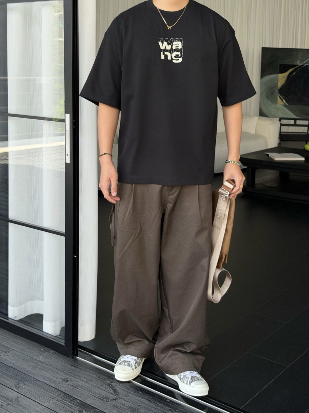 26春夏260克T恤🔥颜色：黑，白，绿码数：XS-XL款号：52187
