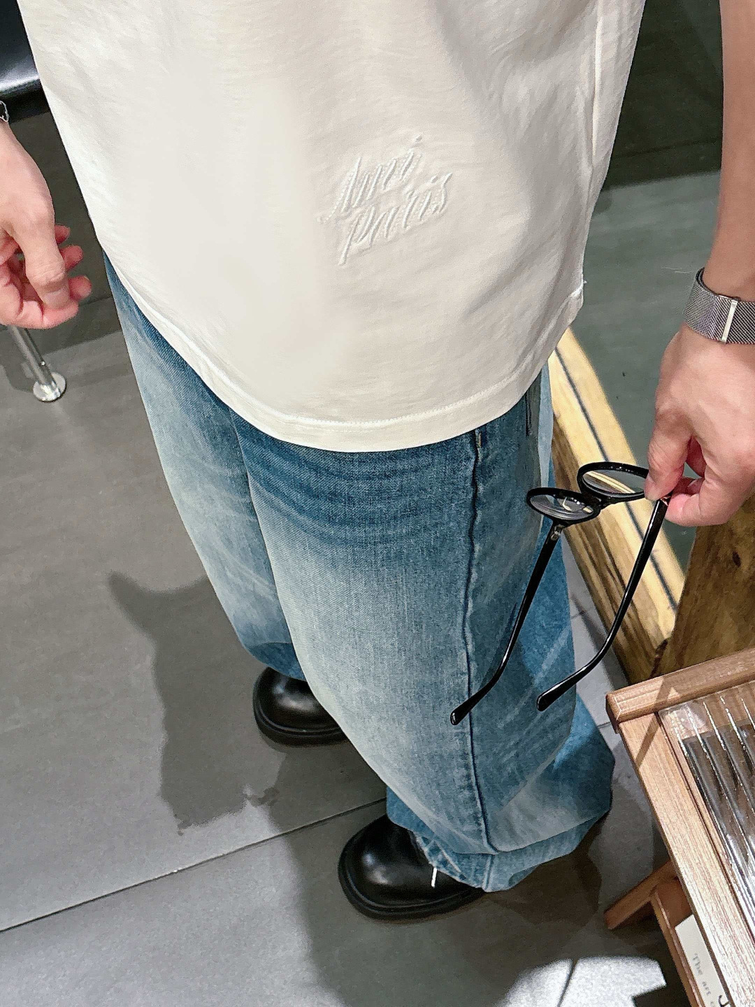26新款短袖阔版T恤颜色：黑，白尺码：M-3XL