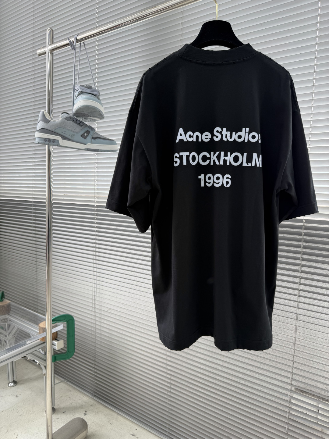 -Acne Studio 植绒 短袖T恤字母图案 辅以植绒印花工艺成衣洗水 面料更柔软 顺滑 质 -Acne Studio 植绒 短袖T恤字母图案 辅以植绒印花工艺成衣洗水 面料更柔软 顺滑 质
