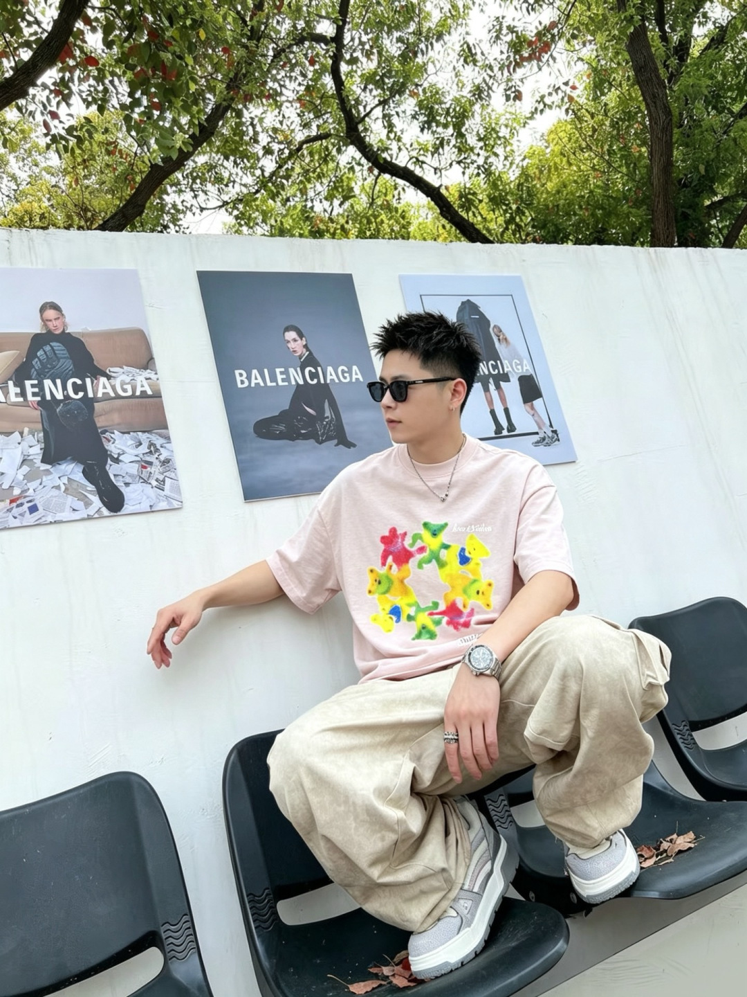 2026春夏新款Acne 短袖M-3XL