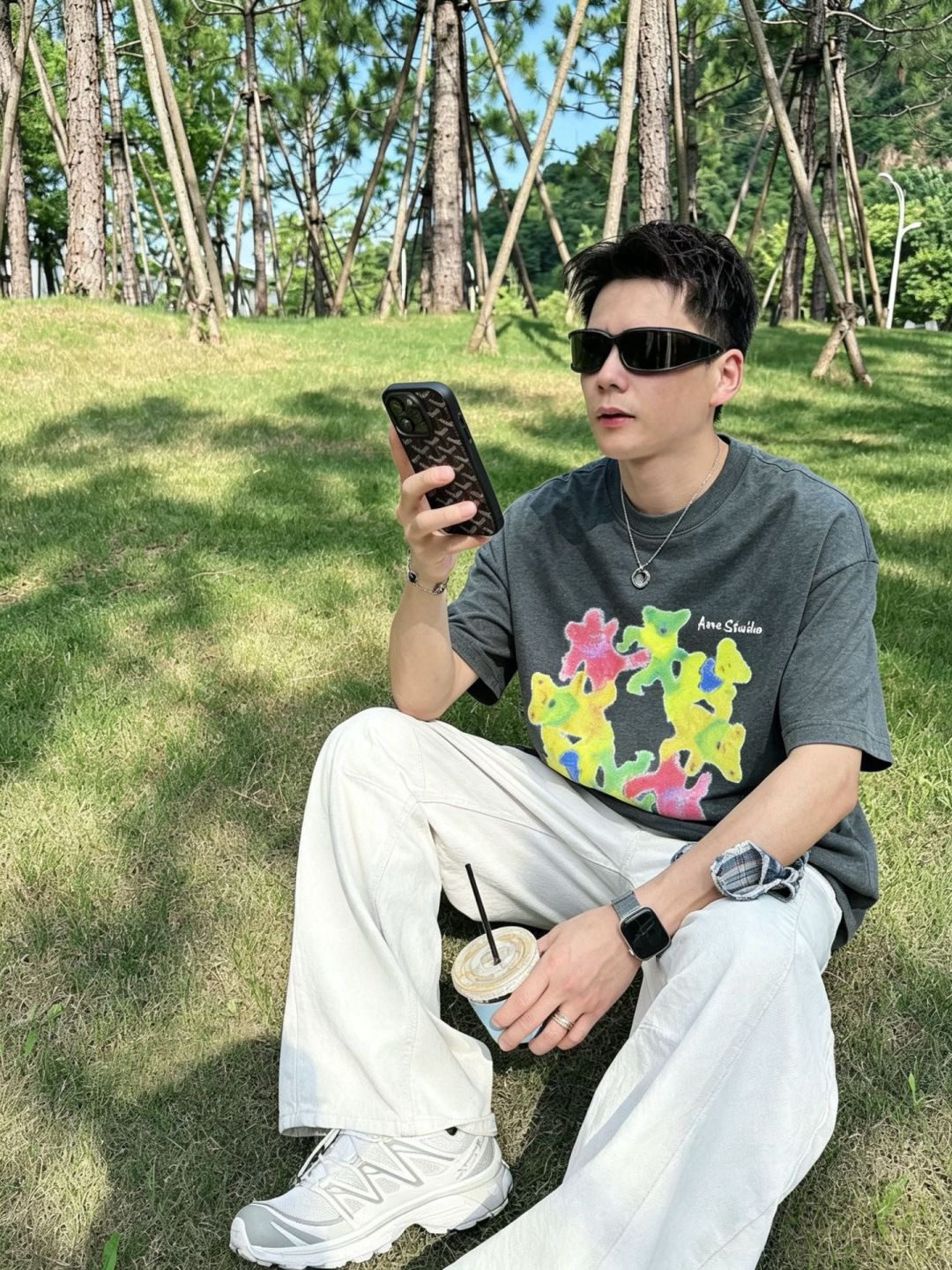 2026春夏新款Acne 短袖M-3XL