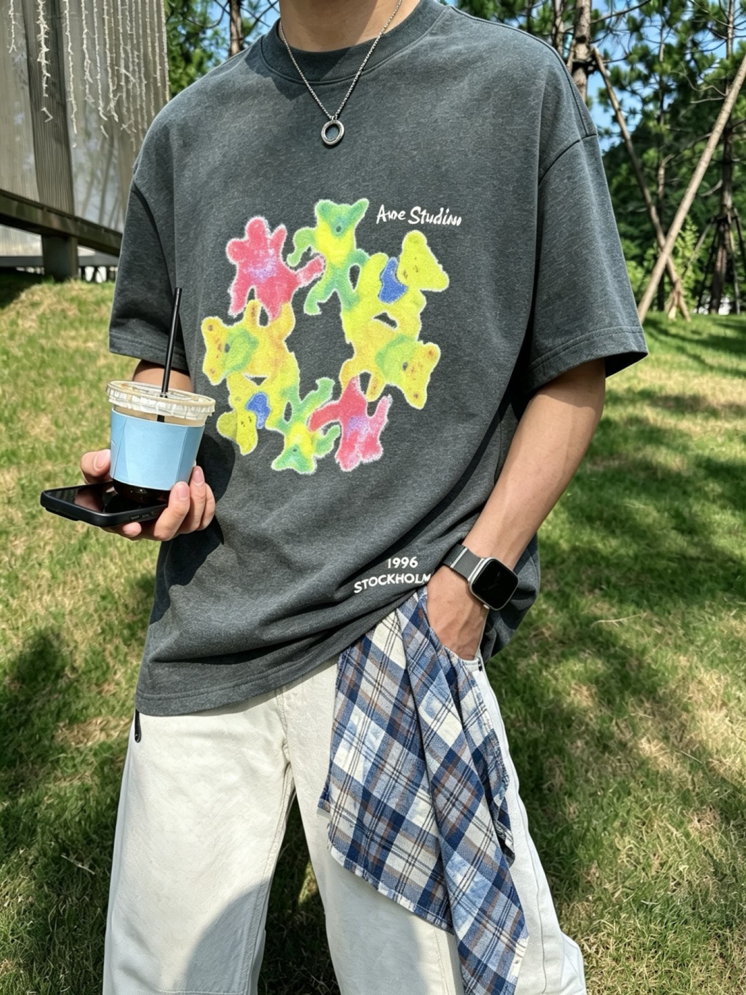 2026春夏新款Acne 短袖M-3XL