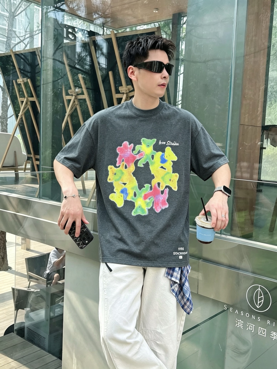 2026春夏新款Acne 短袖M-3XL