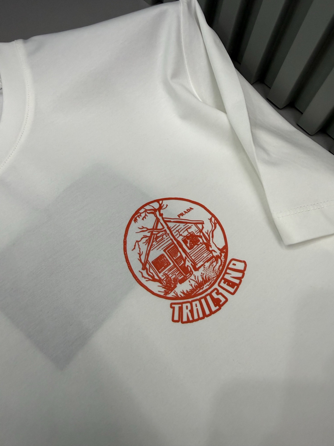 2026春夏新款普拉达双丝光短袖M-3XL