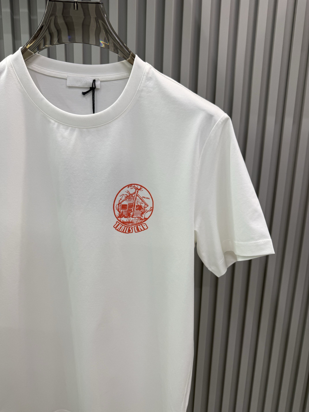 2026春夏新款普拉达双丝光短袖M-3XL