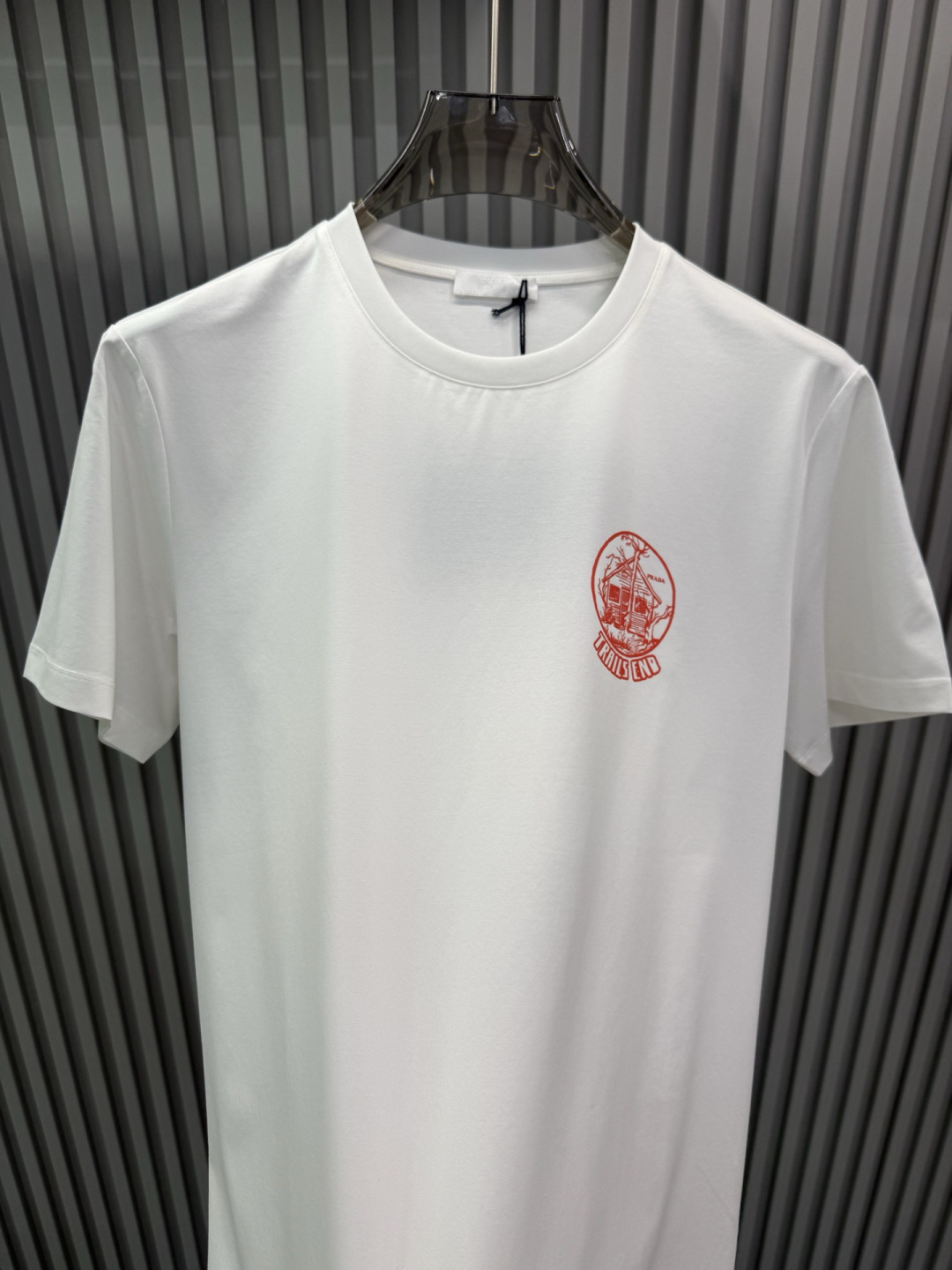 2026春夏新款普拉达双丝光短袖M-3XL