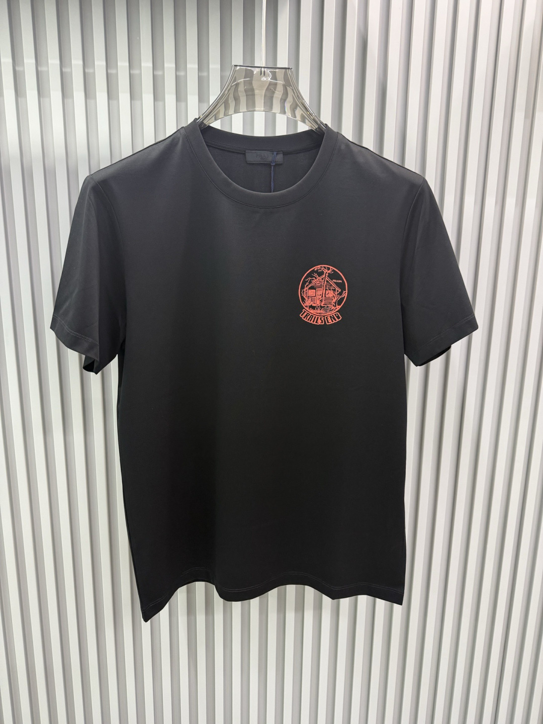 2026春夏新款普拉达双丝光短袖M-3XL