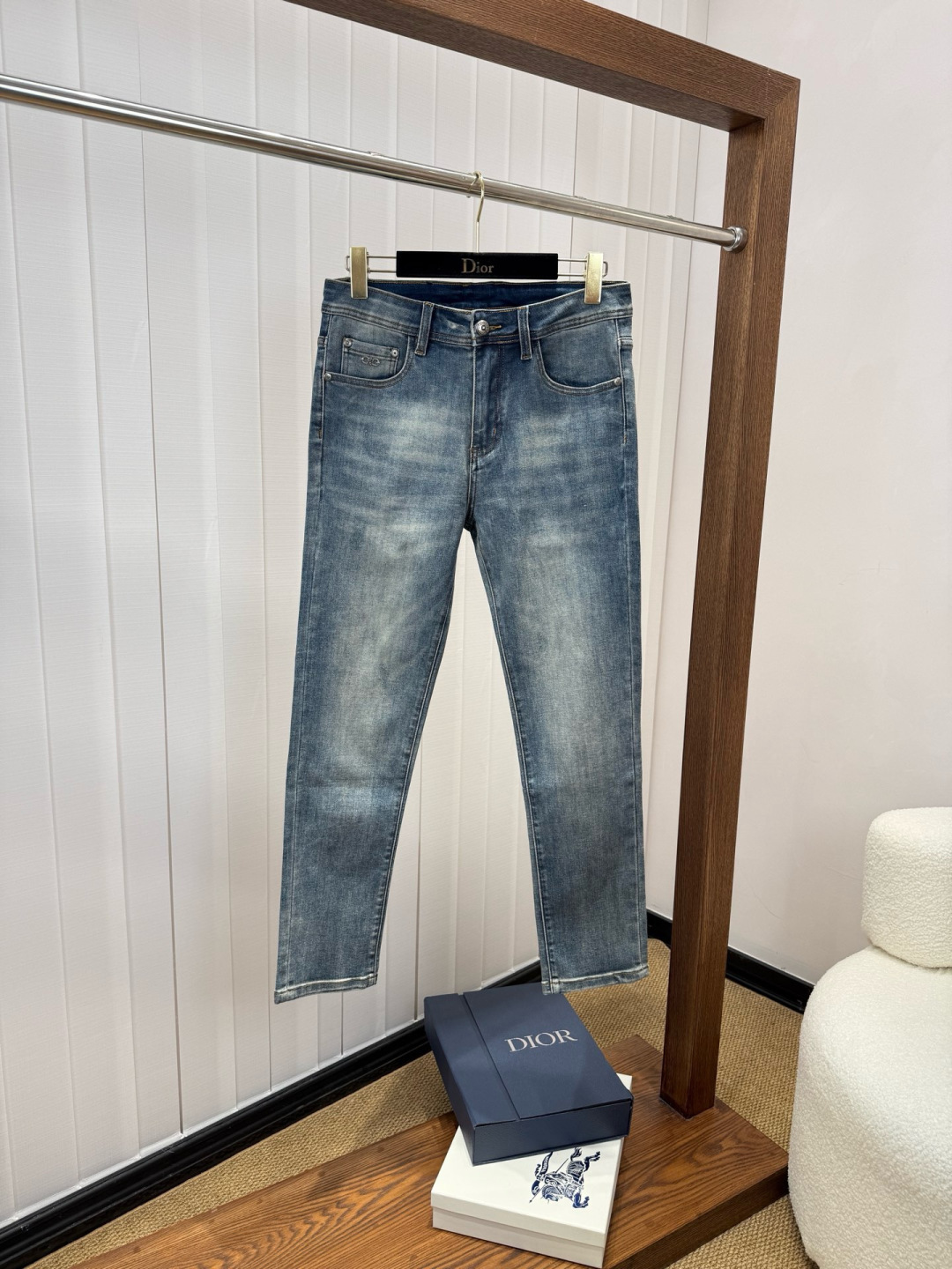 克罗心 新品上市 FW四季款新款男士休闲牛仔裤，顶级品质！渠道订单，官网同步出售！！原厂订制牛仔全棉材质