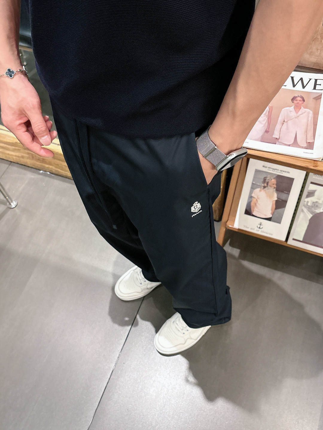 2026 春夏新品 Loro piana 休闲裤颜色：黑色 蓝色 杏色码数：M-3XL
