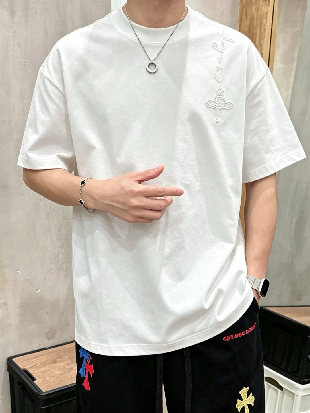 2026春夏新款西太后短袖M-3XL