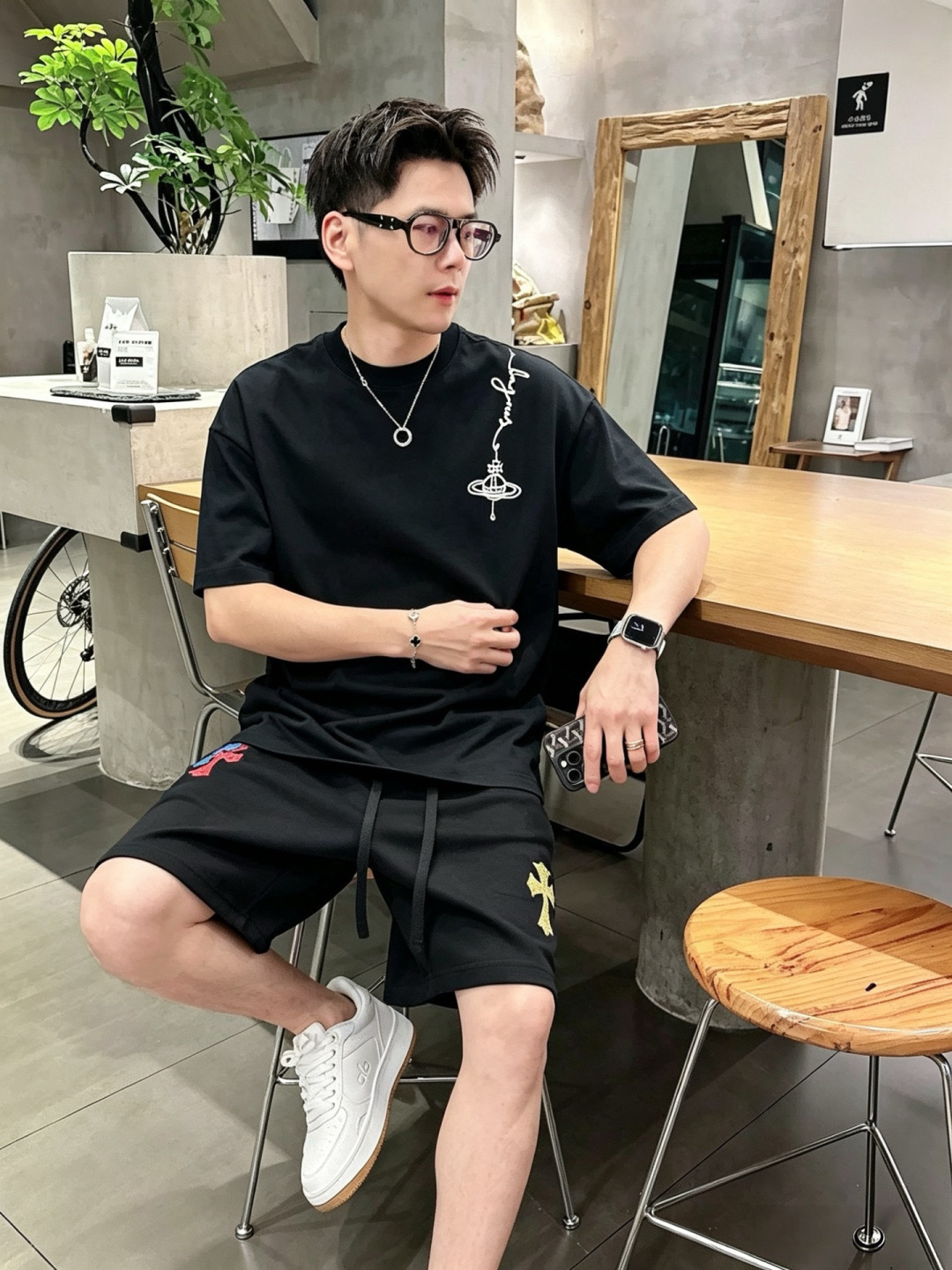 2026春夏新款西太后短袖M-3XL