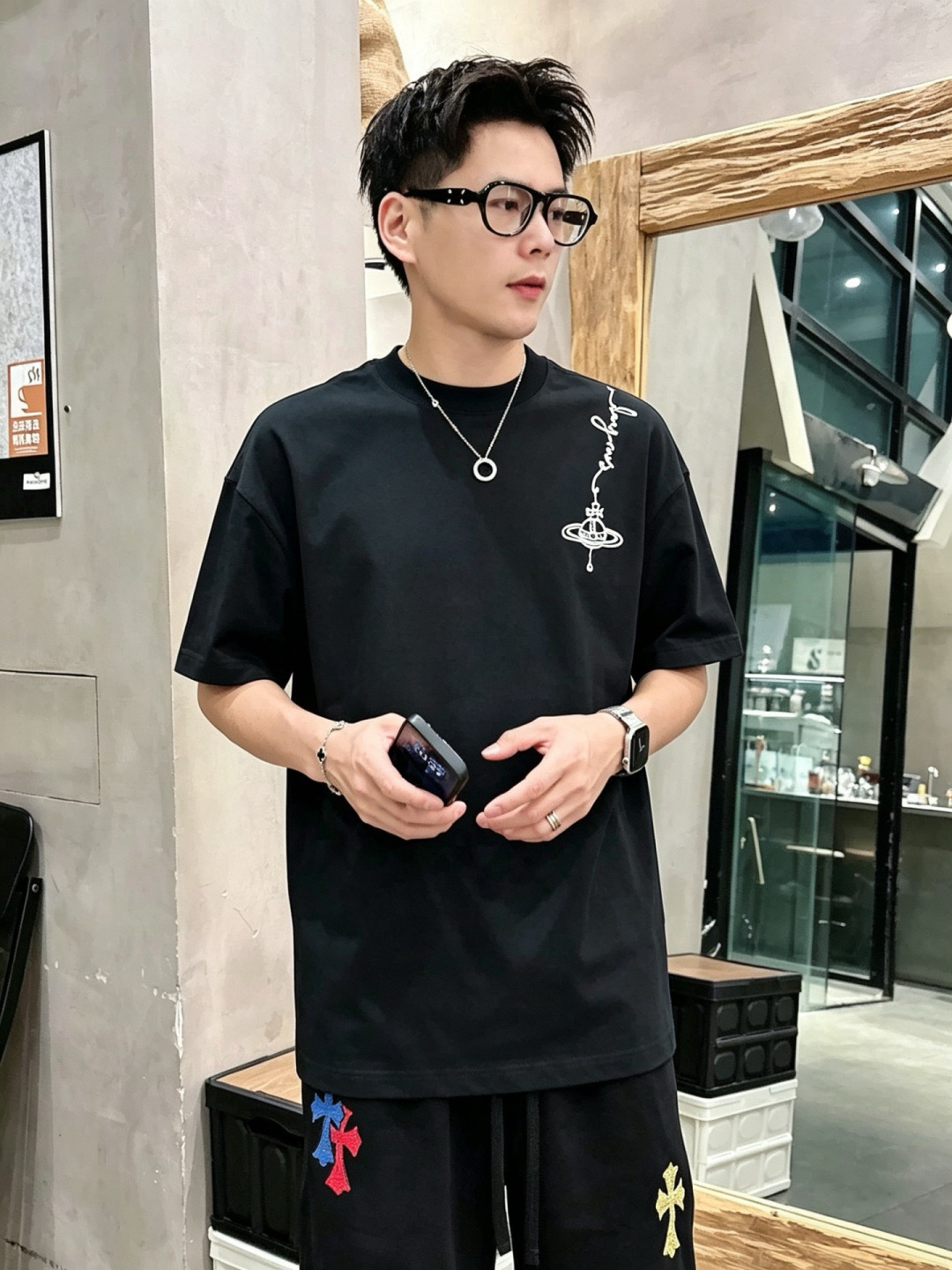 2026春夏新款西太后短袖M-3XL