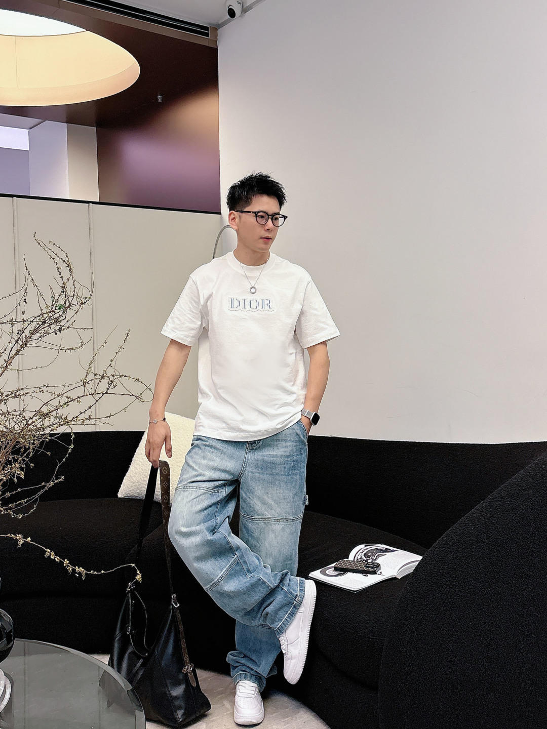 CD2026春夏 年年经典字母标志✅圆领短袖T恤衫 不一样的工艺带来不同的视觉效果 今年采用时尚撞色牙刷