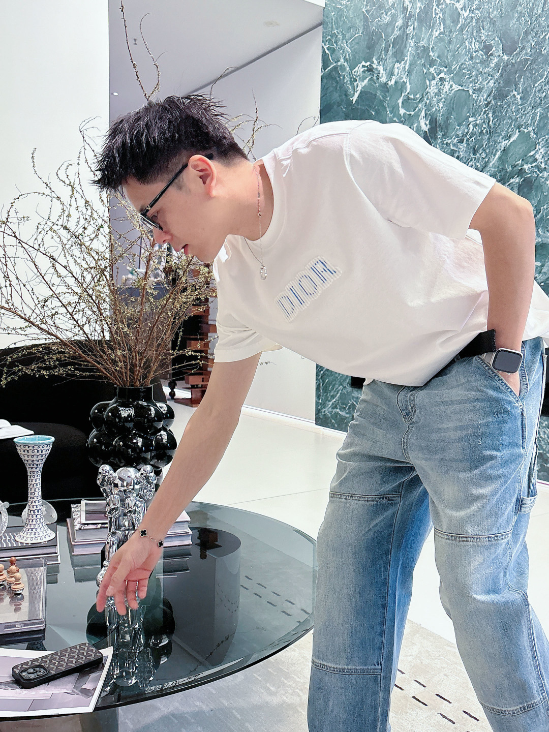CD2026春夏 年年经典字母标志✅圆领短袖T恤衫 不一样的工艺带来不同的视觉效果 今年采用时尚撞色牙刷