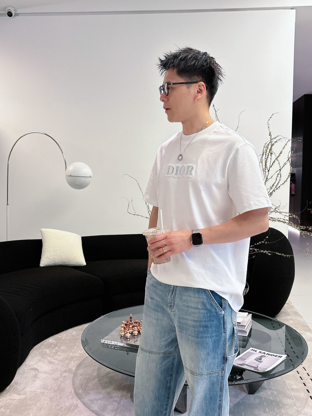 CD2026春夏 年年经典字母标志✅圆领短袖T恤衫 不一样的工艺带来不同的视觉效果 今年采用时尚撞色牙刷