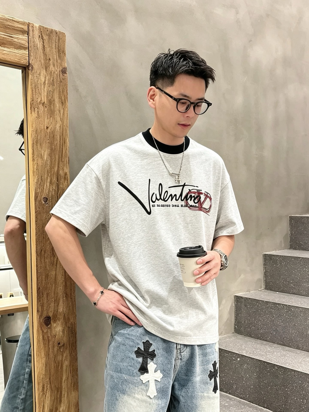 2026夏季新款 华伦天短袖 m-3XL
