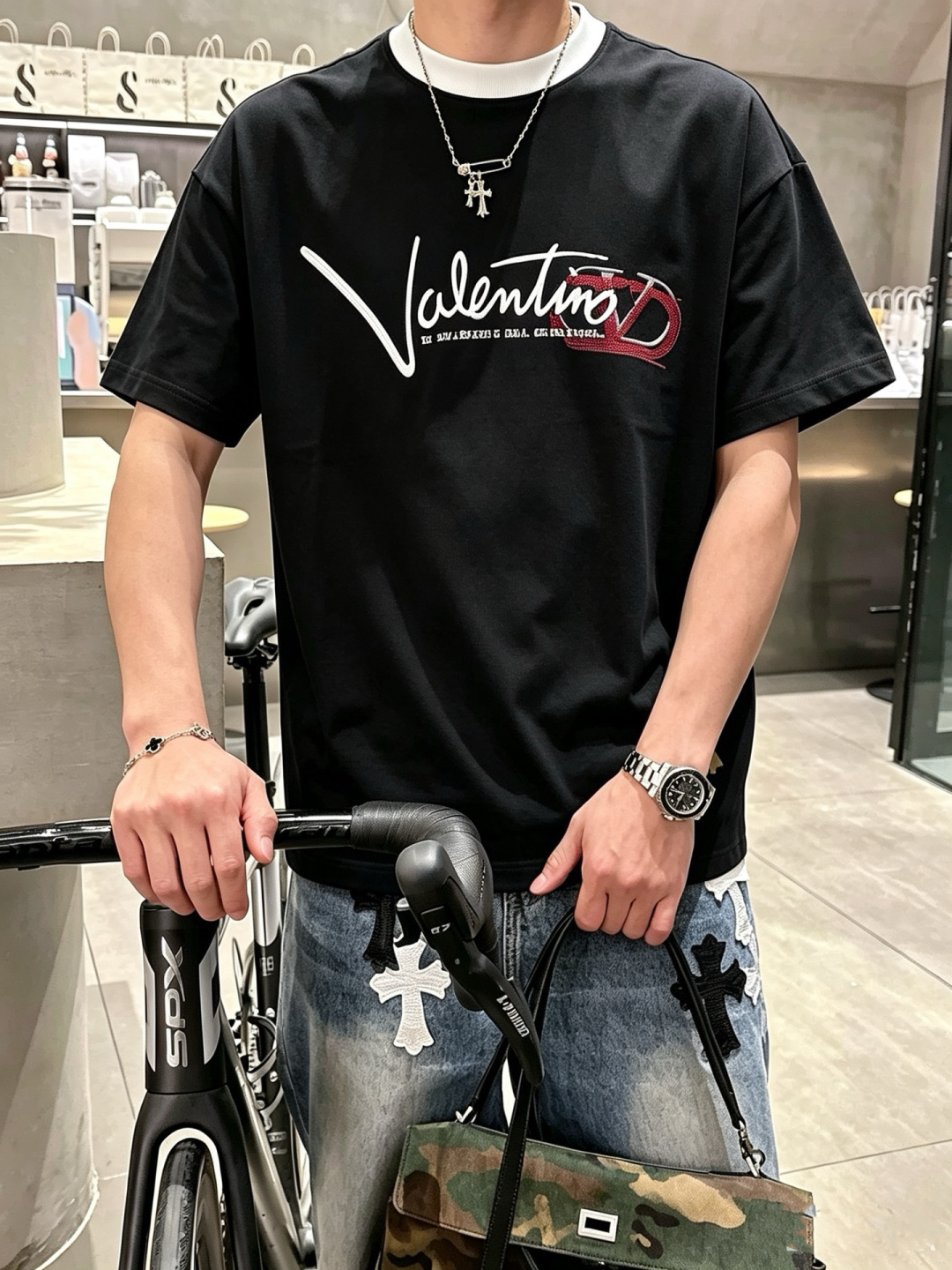 2026夏季新款 华伦天短袖 m-3XL