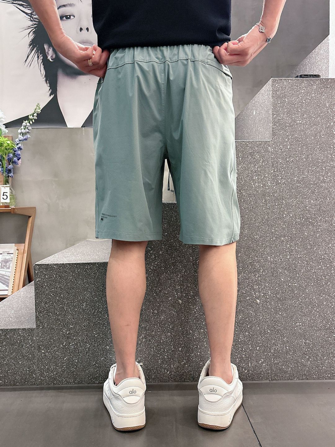 2026 春夏新品  杰尼亚短裤 颜色：月白色 浅绿色 黑色 紫色 码数：M-3XL 