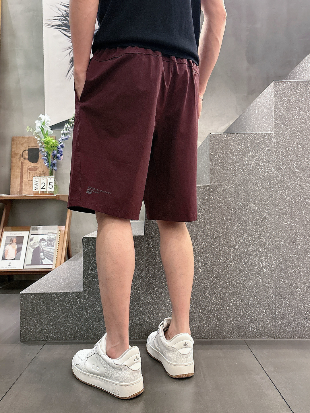 2026 春夏新品  杰尼亚短裤 颜色：月白色 浅绿色 黑色 紫色 码数：M-3XL 