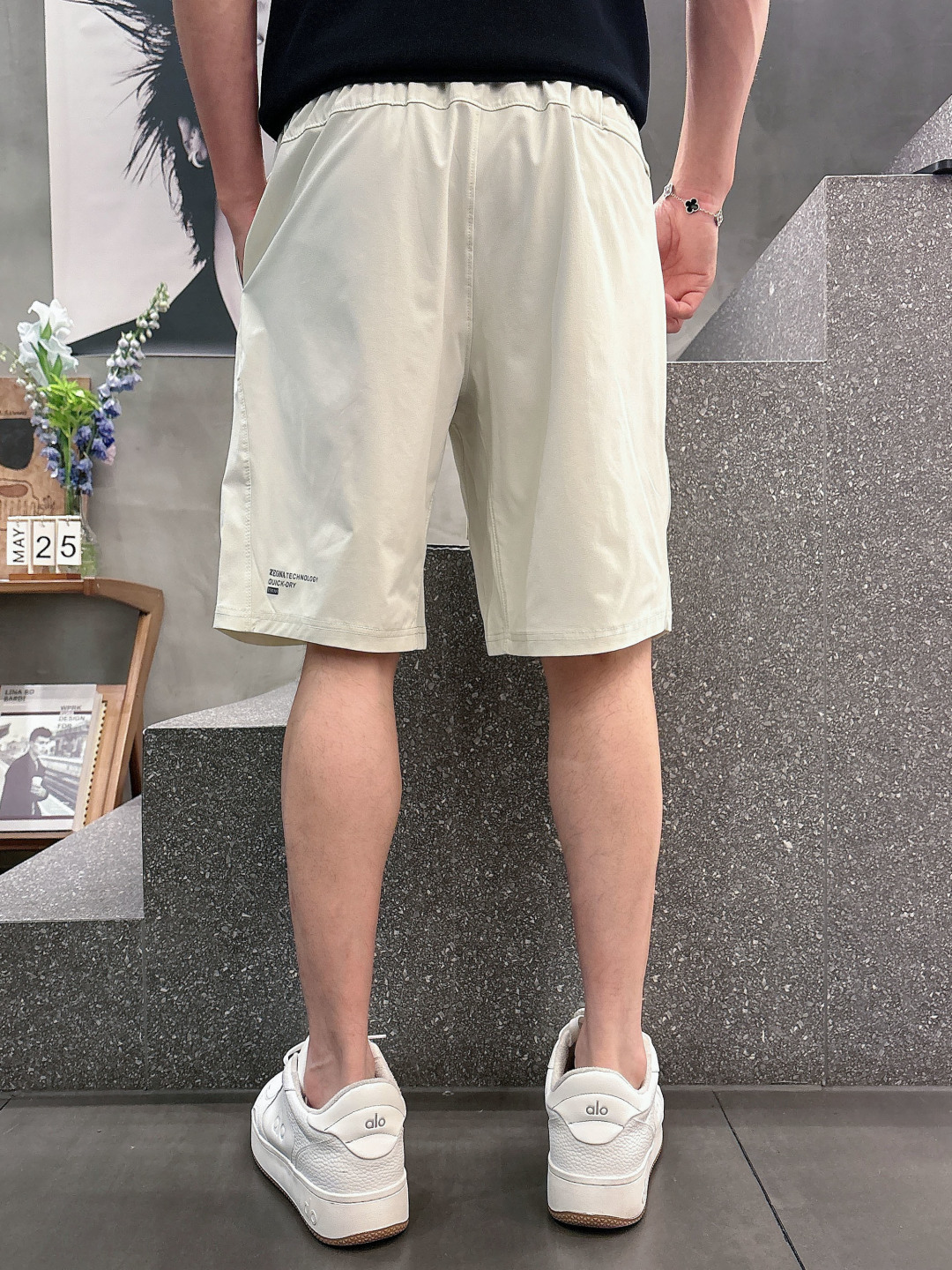 2026 春夏新品  杰尼亚短裤 颜色：月白色 浅绿色 黑色 紫色 码数：M-3XL 