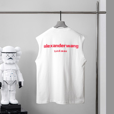 品牌:WANG 季度:2026春夏 颜色:黑色 白色 尺码:XS-XL 版型:宽松阔版 背心 成分:100%棉 工艺 品牌:WANG 季度:2026春夏 颜色:黑色 白色 尺码:XS-XL 版型:宽松阔版 背心 成分:100%棉 工艺
