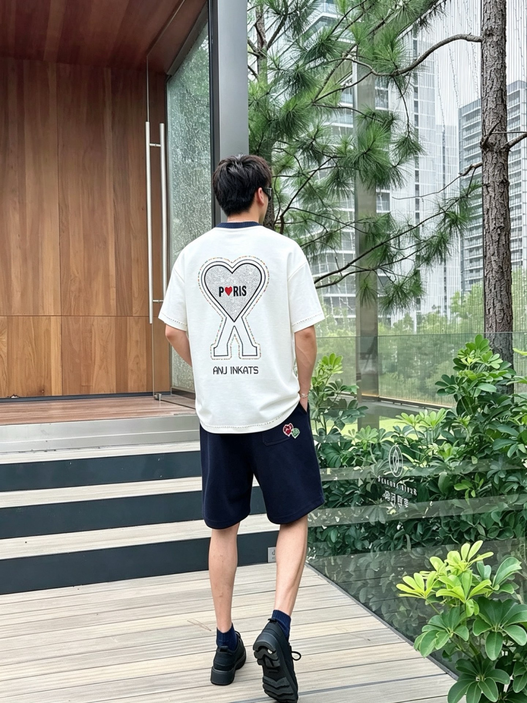 2026春夏新款 AMI短袖 M-3XL 