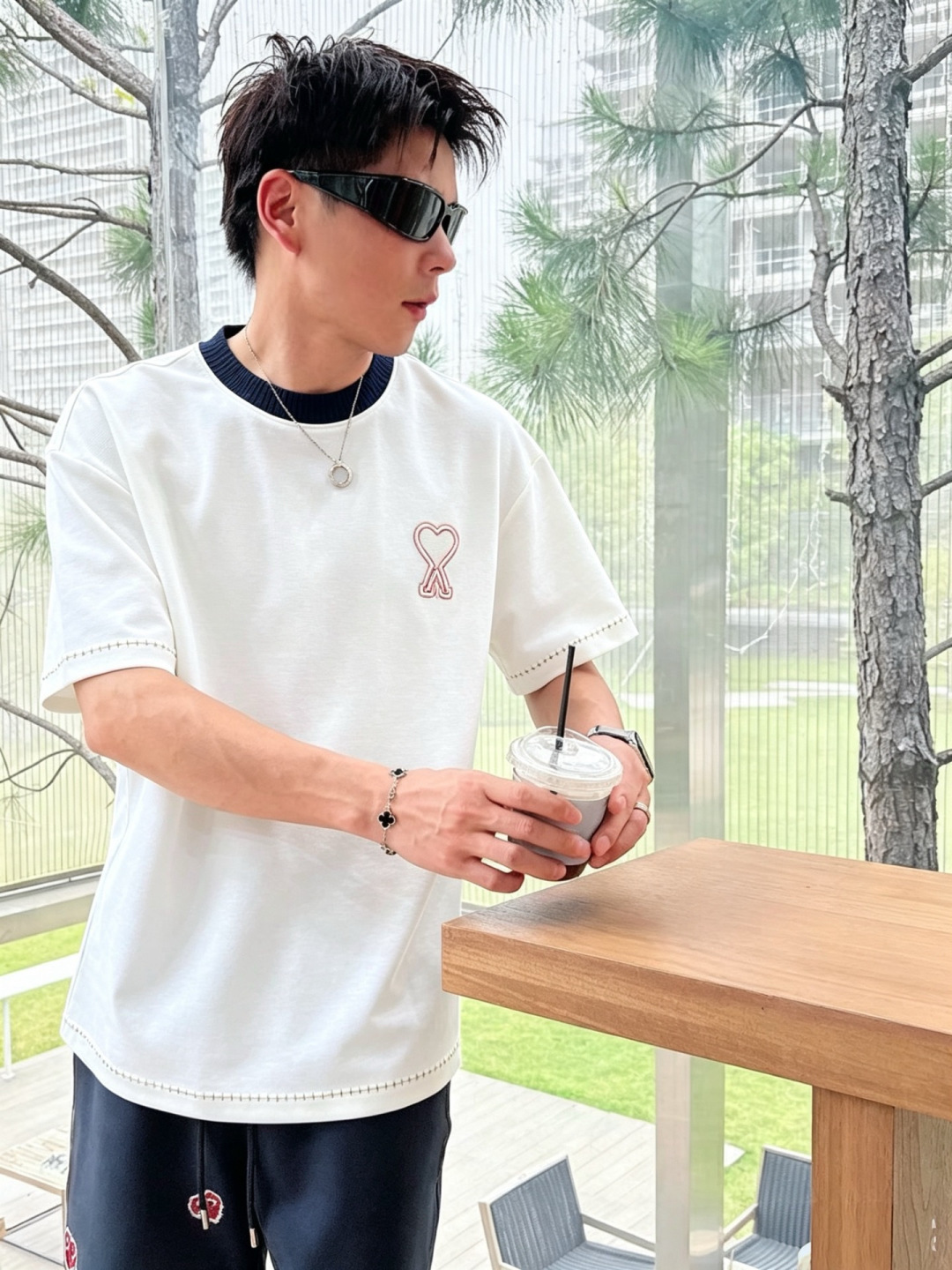 2026春夏新款 AMI短袖 M-3XL 