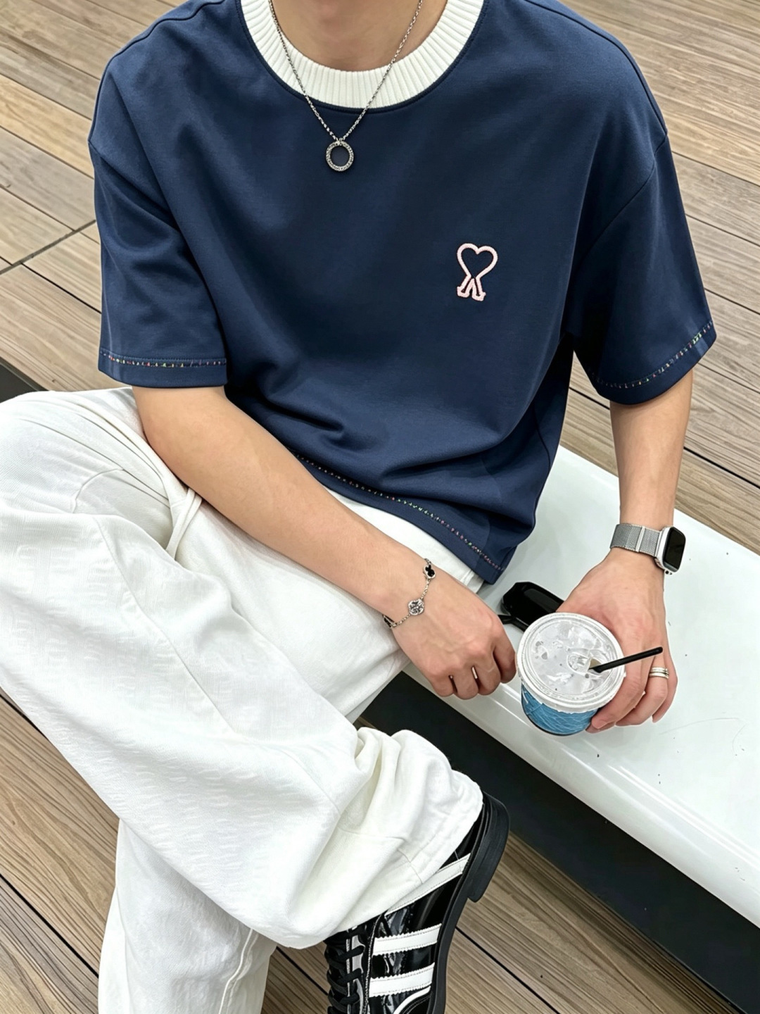 2026春夏新款 AMI短袖 M-3XL 