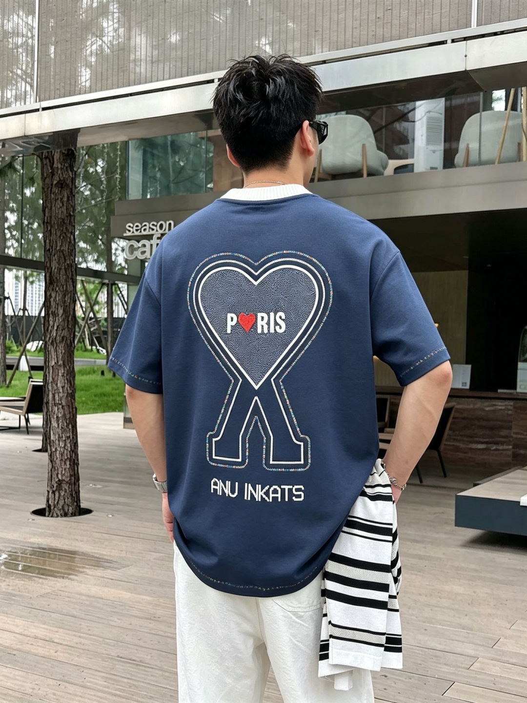 2026春夏新款 AMI短袖 M-3XL 