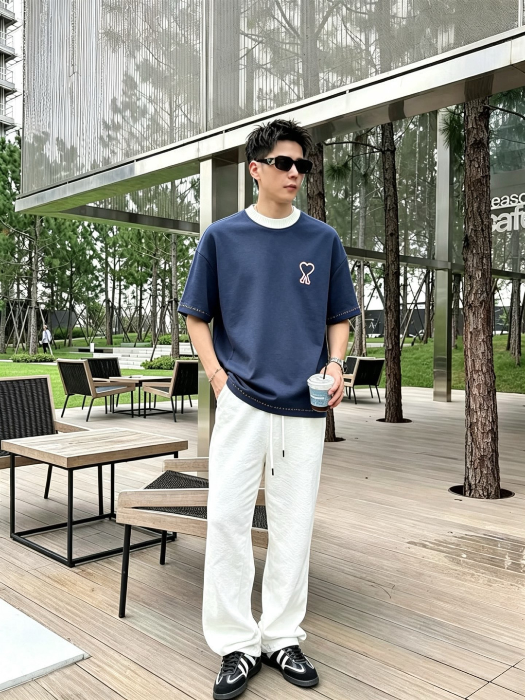 2026春夏新款 AMI短袖 M-3XL 