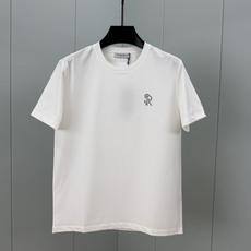 Stefano Ricci·史蒂芬劳尼治 SS26春夏新品SR铆钉缀饰短袖T恤,正面SR铆钉点状装饰,左侧袖边+背面品刺 Stefano Ricci·史蒂芬劳尼治 SS26春夏新品SR铆钉缀饰短袖T恤,正面SR铆钉点状装饰,左侧袖边+背面品刺