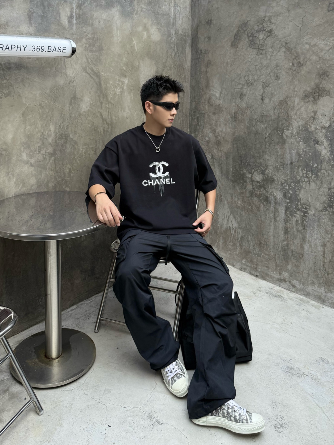 2026春夏新款 小香磨破短袖 尺码 ：XS S M L XL