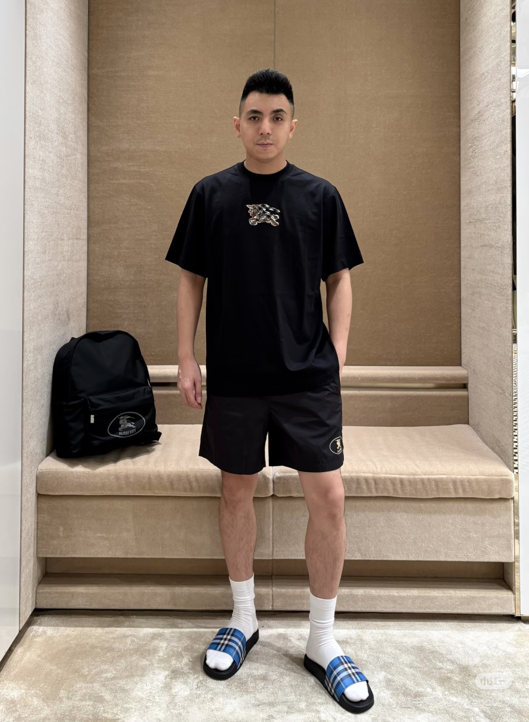 버버리 남성 반바지 143228 Burberry Shorts 상세 이미지 3
