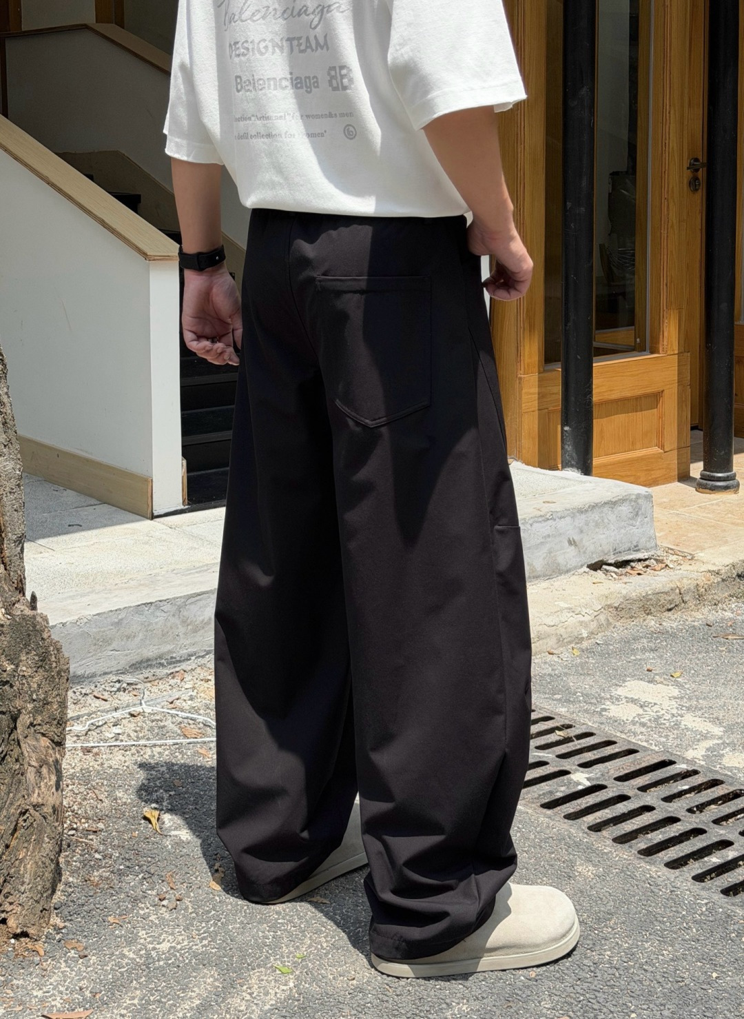 秋冬新款裤子上新🔥 颜色：黑，绿 码数：M-3XL 款号：7018