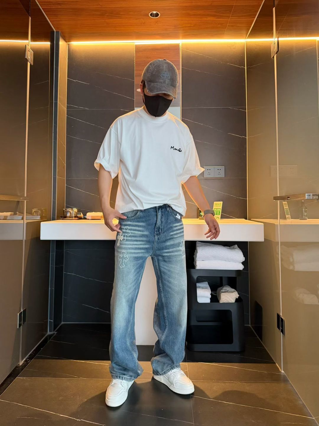 春夏新款短袖 宽松阔版薄料 xs~xl