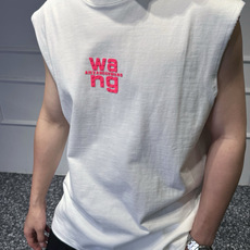 品牌:WANG 季度:2026春夏 颜色:黑色 白色 尺码:XS-XL 版型:宽松阔版 背心 成分:100%棉 工艺 品牌:WANG 季度:2026春夏 颜色:黑色 白色 尺码:XS-XL 版型:宽松阔版 背心 成分:100%棉 工艺