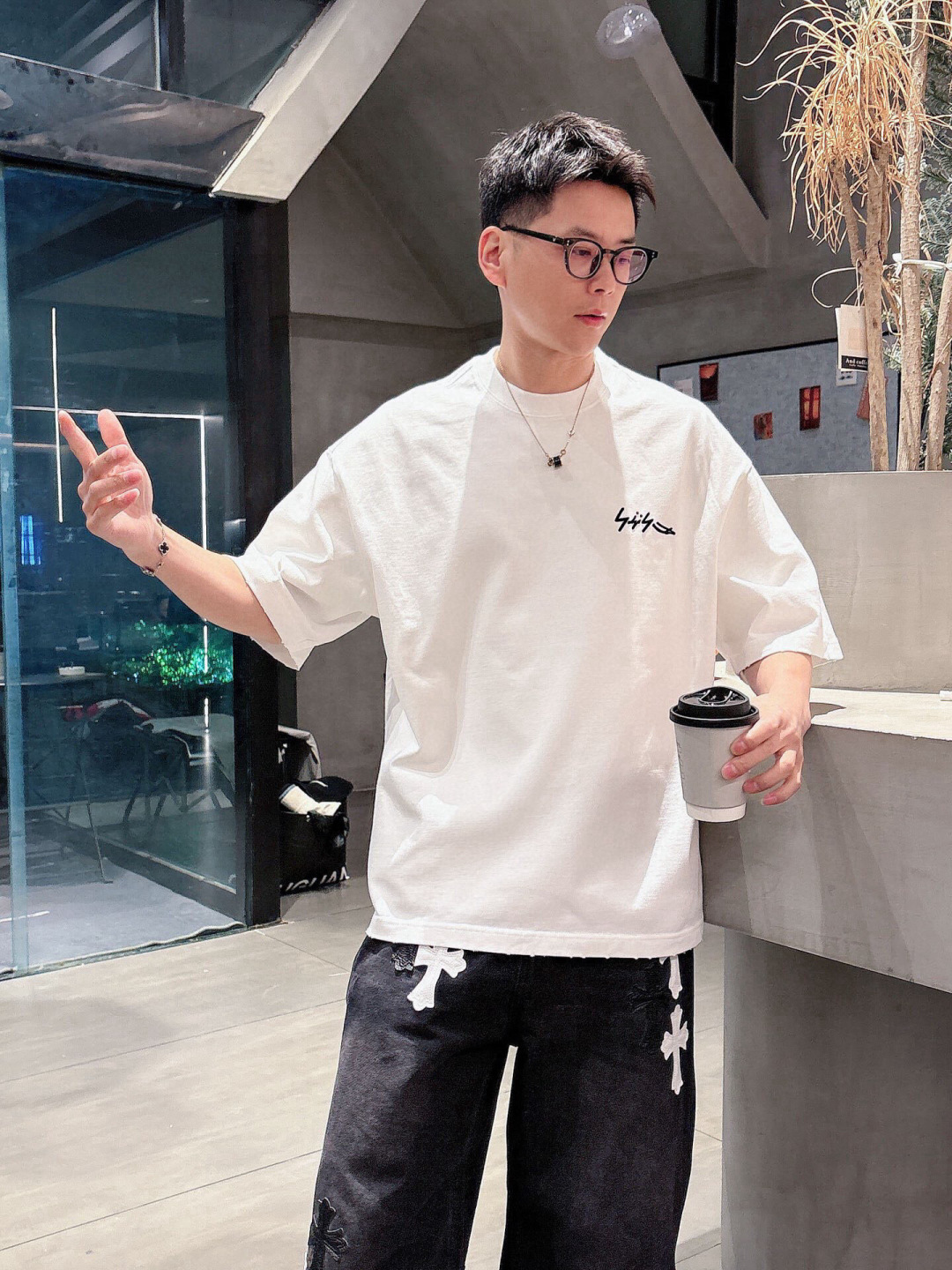 2026春夏新款 Y-3签名短袖 XS S M L XL