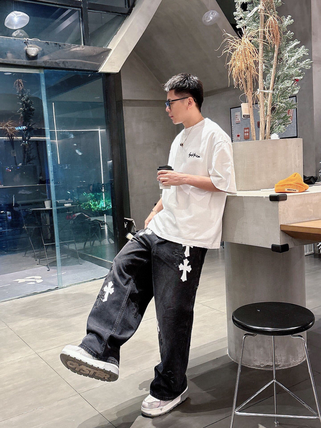 2026春夏新款 Y-3签名短袖 XS S M L XL