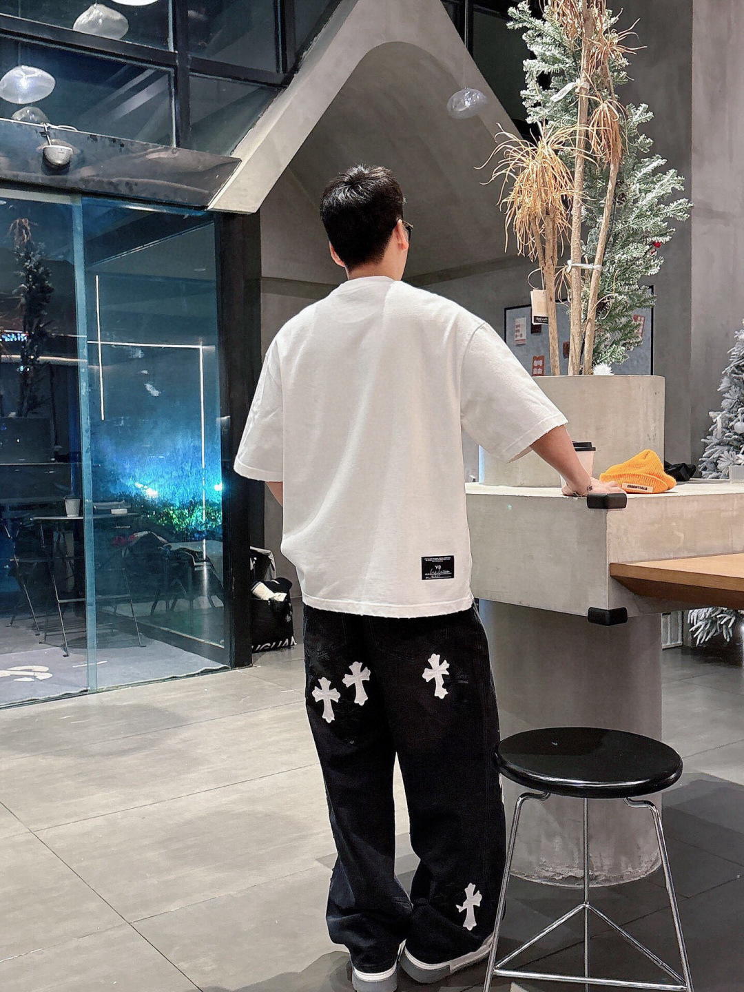 2026春夏新款 Y-3签名短袖 XS S M L XL