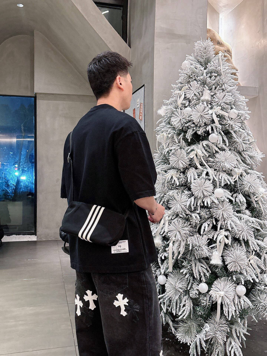 2026春夏新款 Y-3签名短袖 XS S M L XL