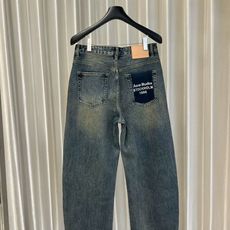 秋季新款弯刀阔腿牛仔裤 S-XL 秋季新款弯刀阔腿牛仔裤 S-XL