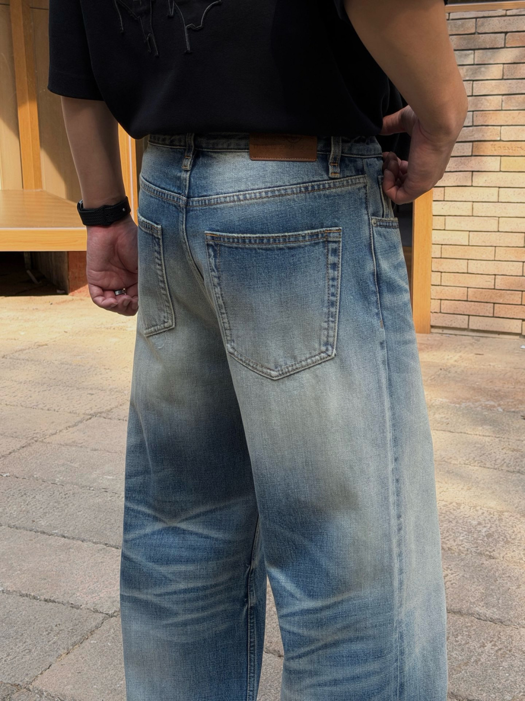 秋冬新款牛仔裤上新🔥 颜色：兰 码数：M-3XL 款号：768