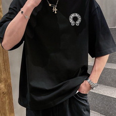 2026春夏新款 克罗心烧花刺绣短袖 S-XL 2026春夏新款 克罗心烧花刺绣短袖 S-XL