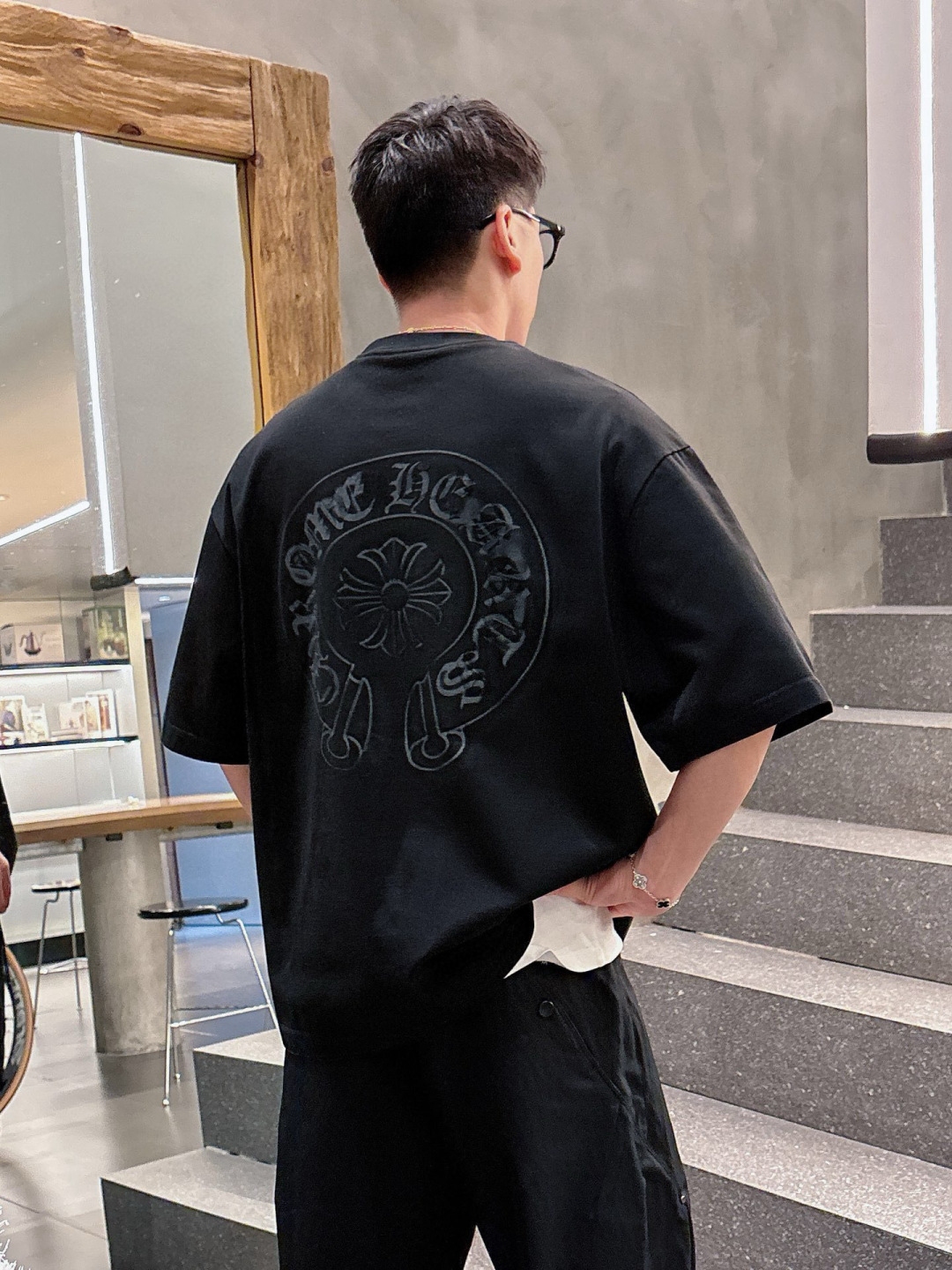 2026春夏新款 克罗心烧花刺绣短袖 S-XL