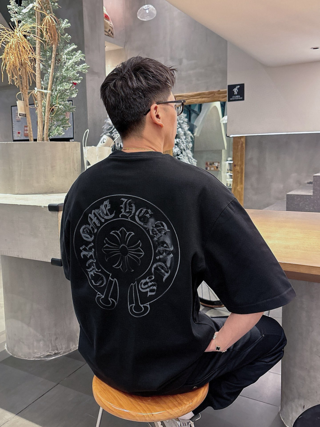 2026春夏新款 克罗心烧花刺绣短袖 S-XL