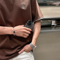 2026 S/S New 新品 1.颜色:黑色 白色 藏青色 金铜色 2.尺码:M-5XL 3.版型:微阔短袖T 4.成 2026 S/S New 新品 1.颜色:黑色 白色 藏青色 金铜色 2.尺码:M-5XL 3.版型:微阔短袖T 4.成