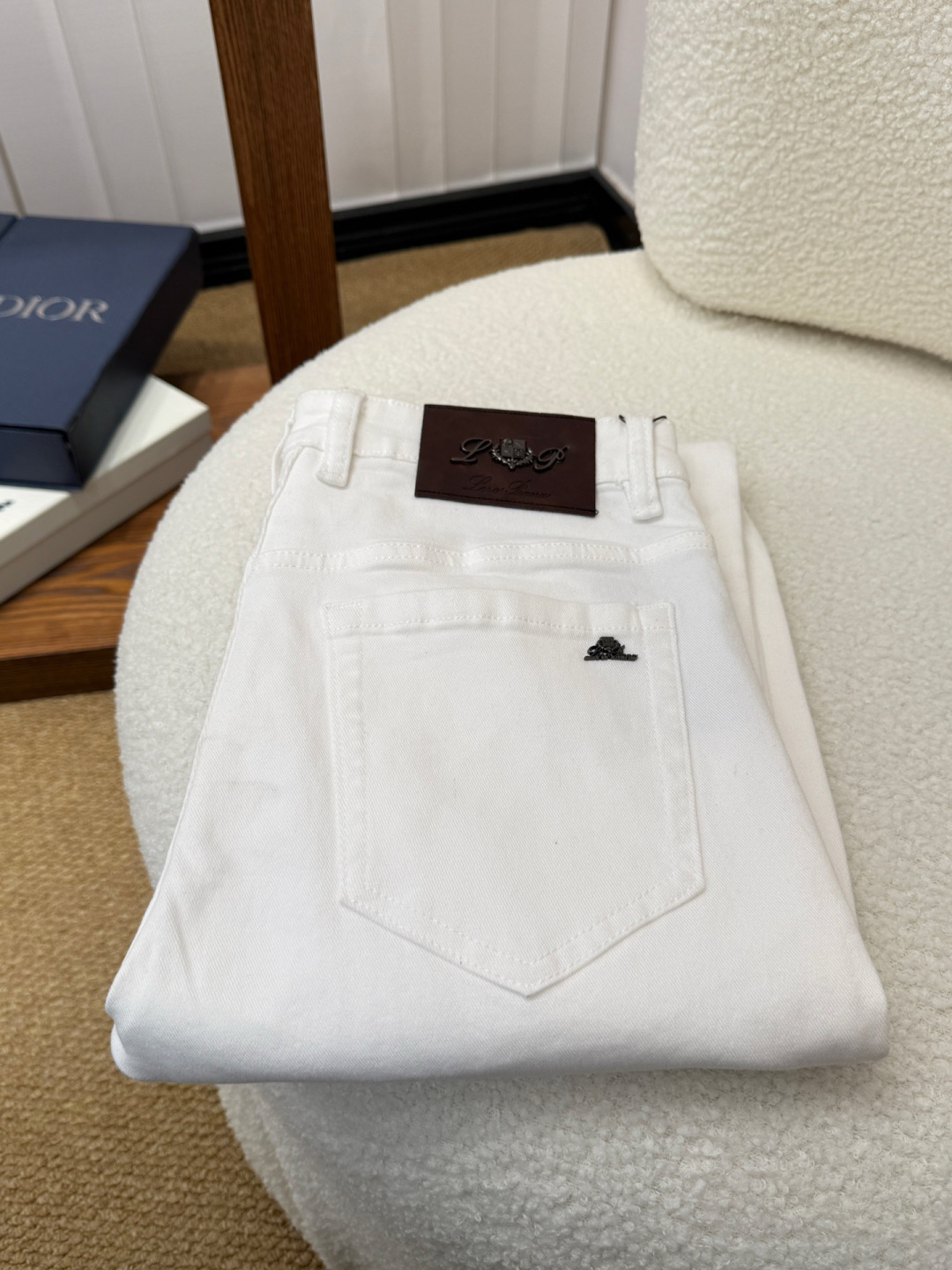 Loro piana 新品上市 FW四季款新款男士休闲牛仔裤，顶级品质！渠道订单，官网同步出售！！原厂订制牛仔全棉材质！