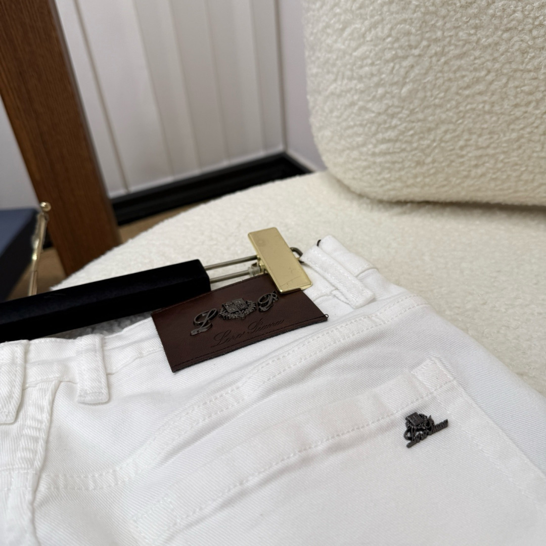 Loro piana 新品上市 FW四季款新款男士休闲牛仔裤，顶级品质！渠道订单，官网同步出售！！原厂订制牛仔全棉材质！