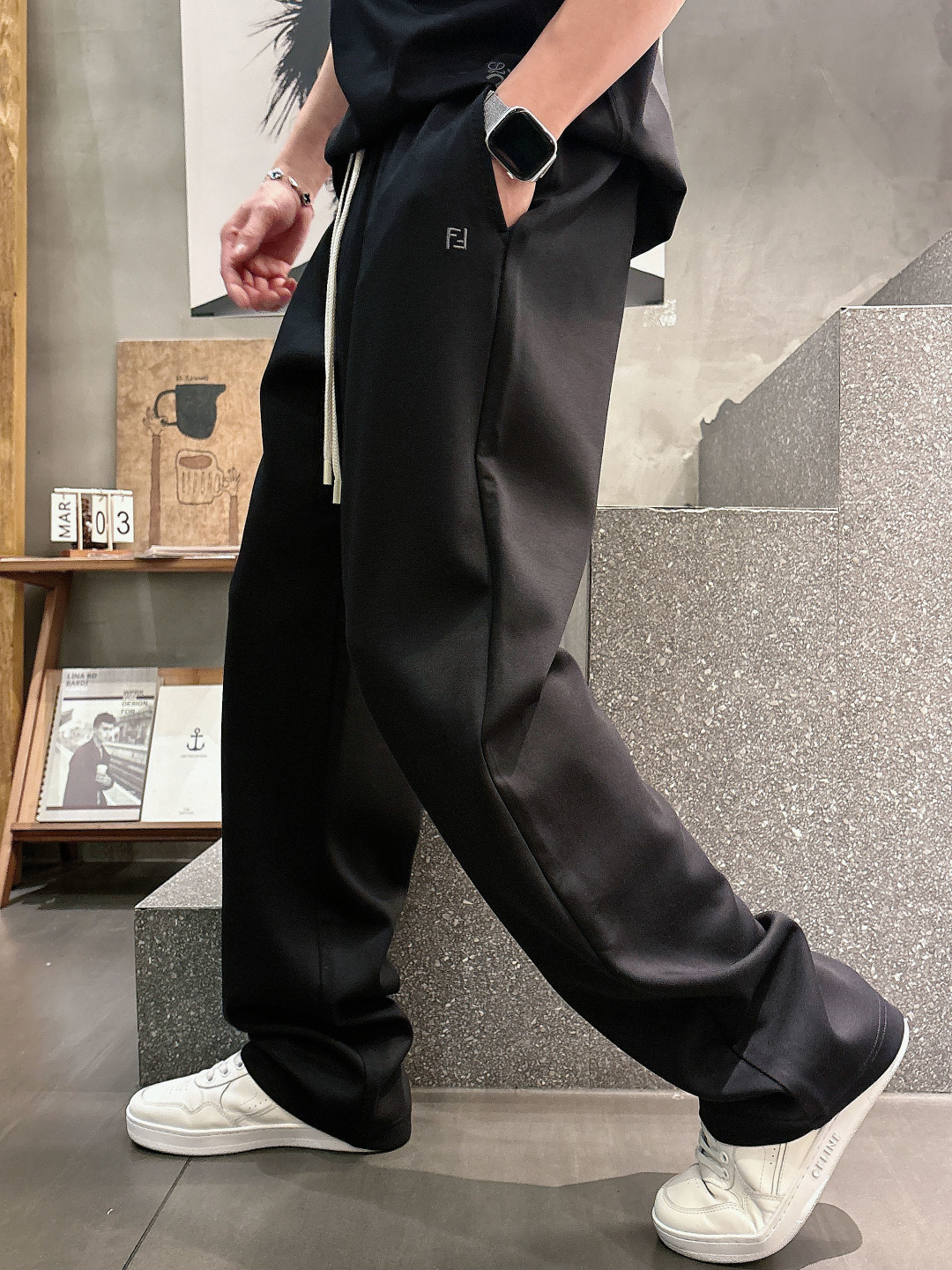 2026 春夏新品  FD休闲裤 颜色：  黑色 石墨灰 码数：M-3XL